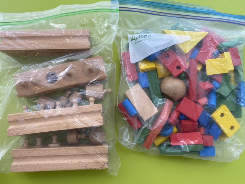 Lots of Wood educational / math toys for daycare or young kids image indicator(4)