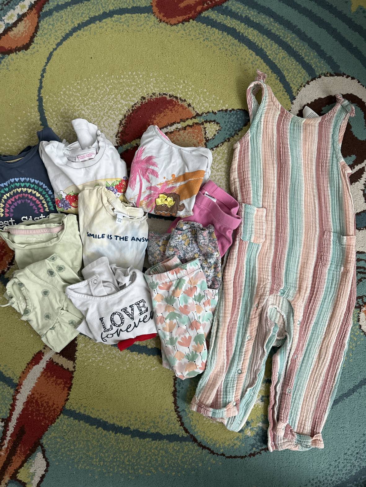 Girl clothes 12-18 months and 2T thumbnail