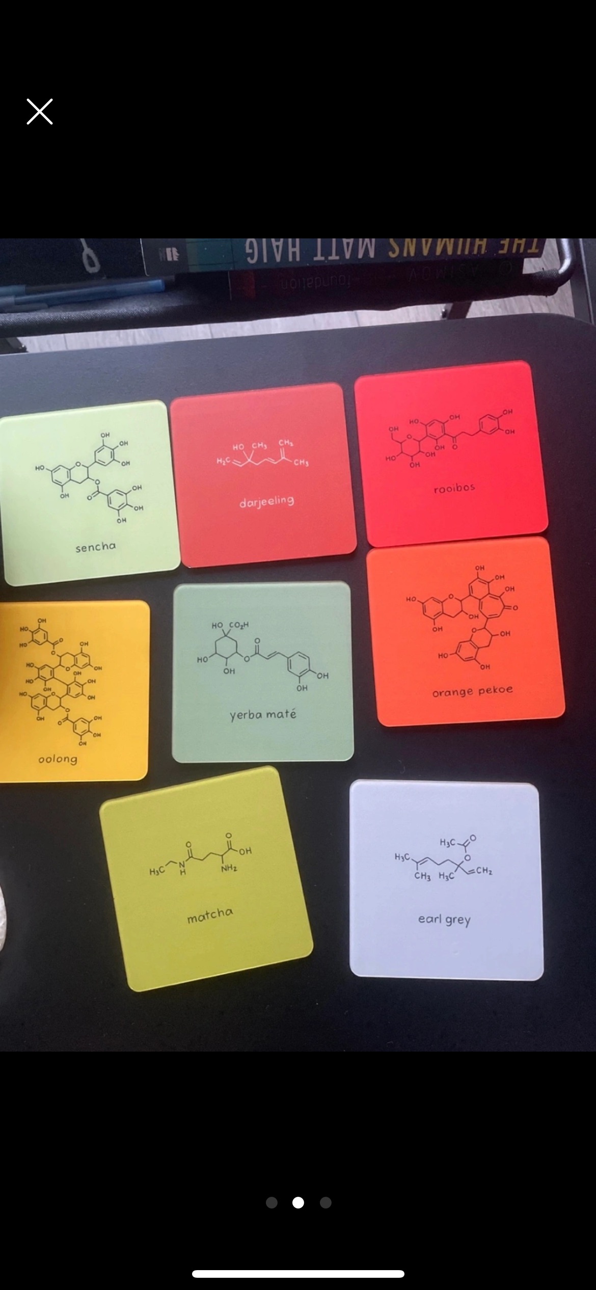 The Chemist Tree tea coasters - photo 2