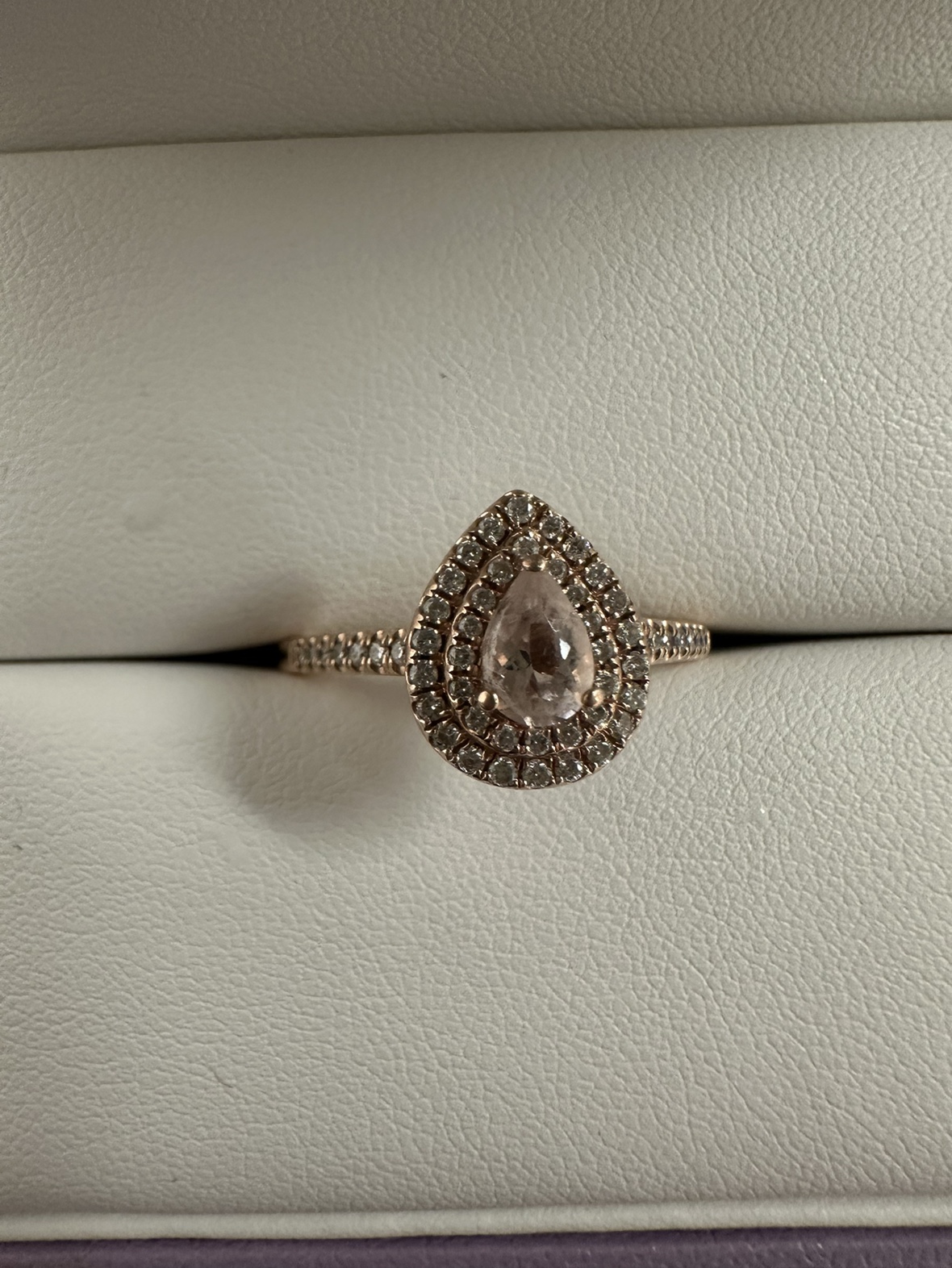 Rose gold ring - photo 3