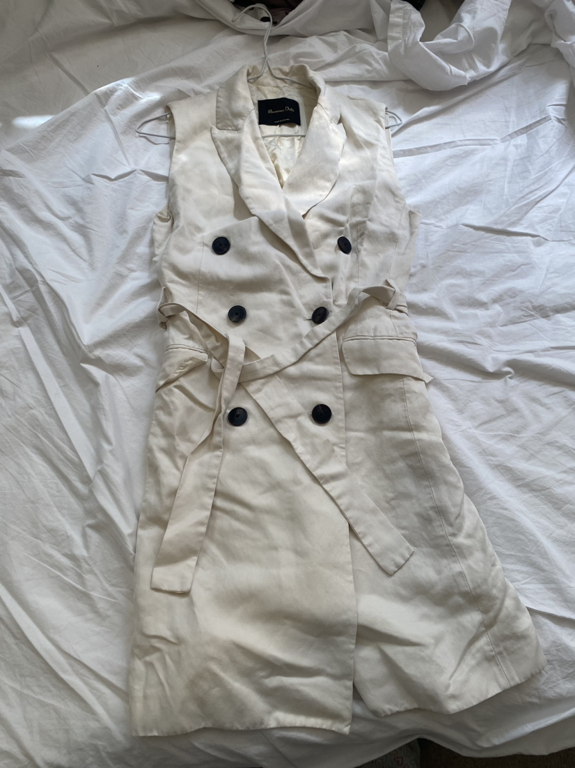 Massinmo dutti linen blazer dress