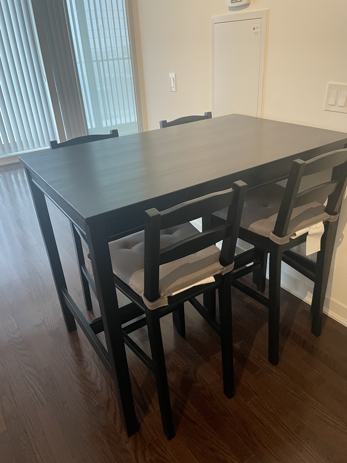 Zinus Queen Mattress and Ikea Dining Table  (both) $100 - photo 2