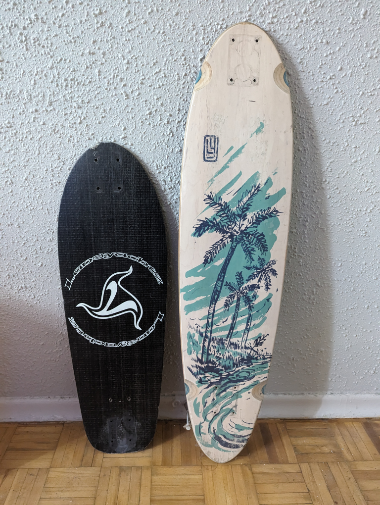2 Longboard decks