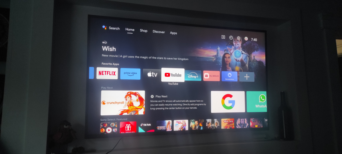 Smart tv Sony Bravia X80H 49" - photo 2