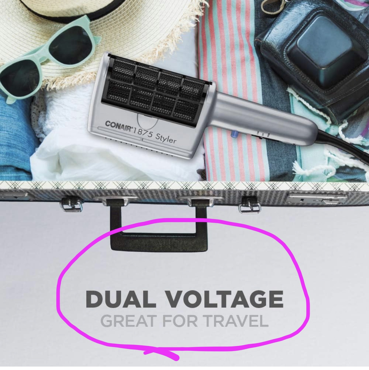 Conair 3 in 1 styling Dryer Dual Voltage - New image indicator(6)