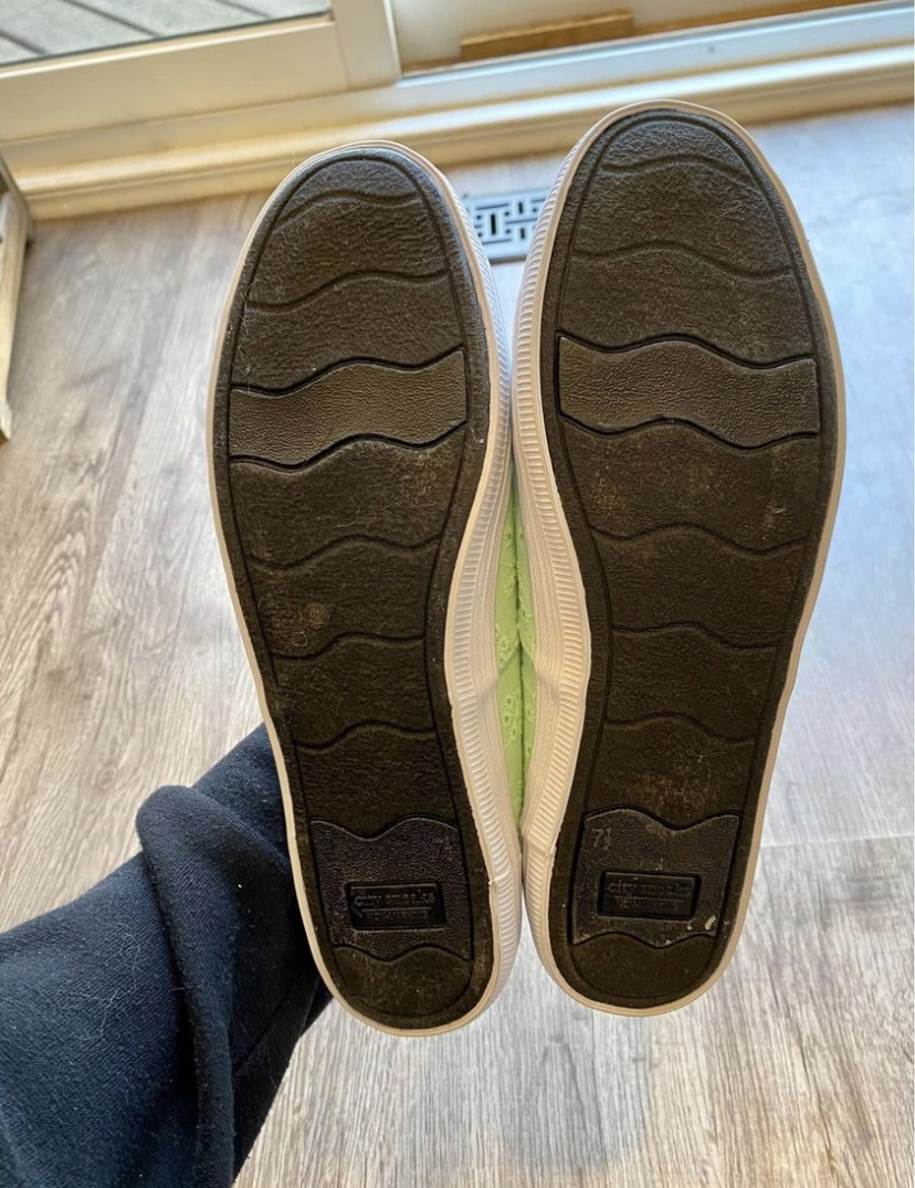 Pastel Green Canvas Women’s Shoe image indicator(7)