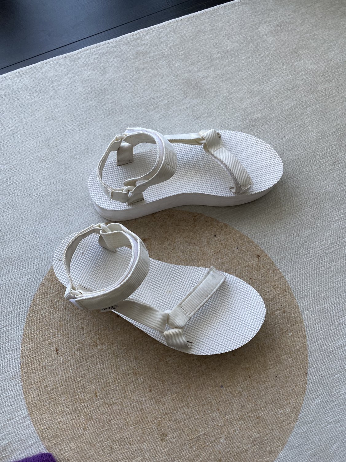 Teva Flatform Universal Sandals (White, Size 9) - photo 2