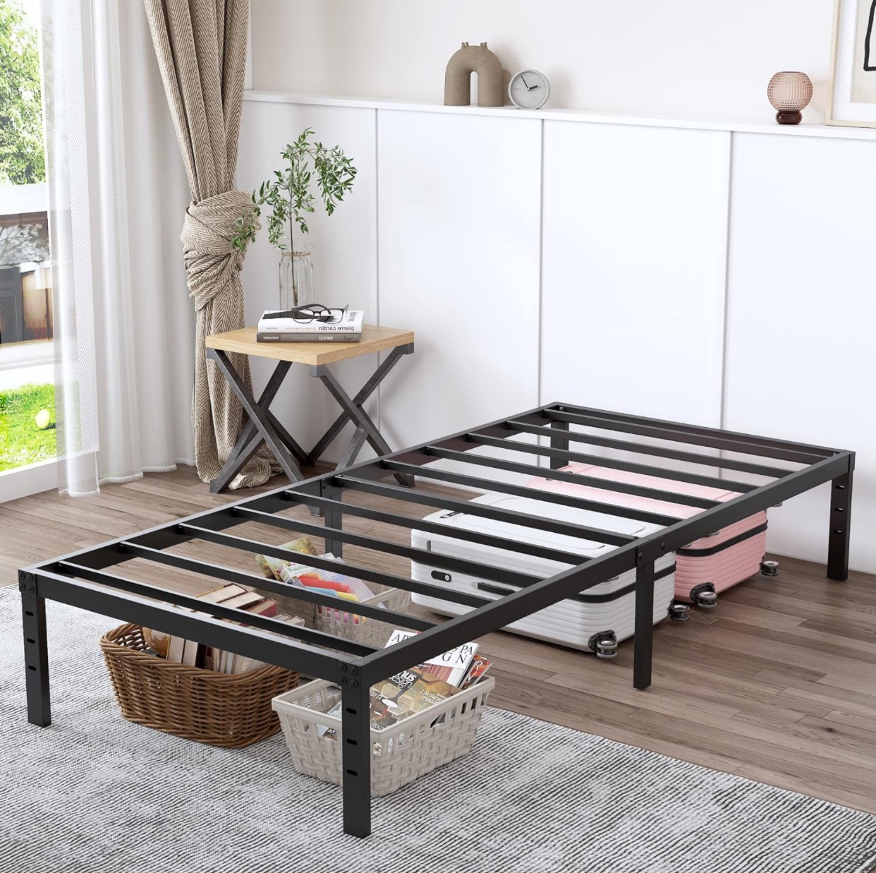 Twin size bed frame