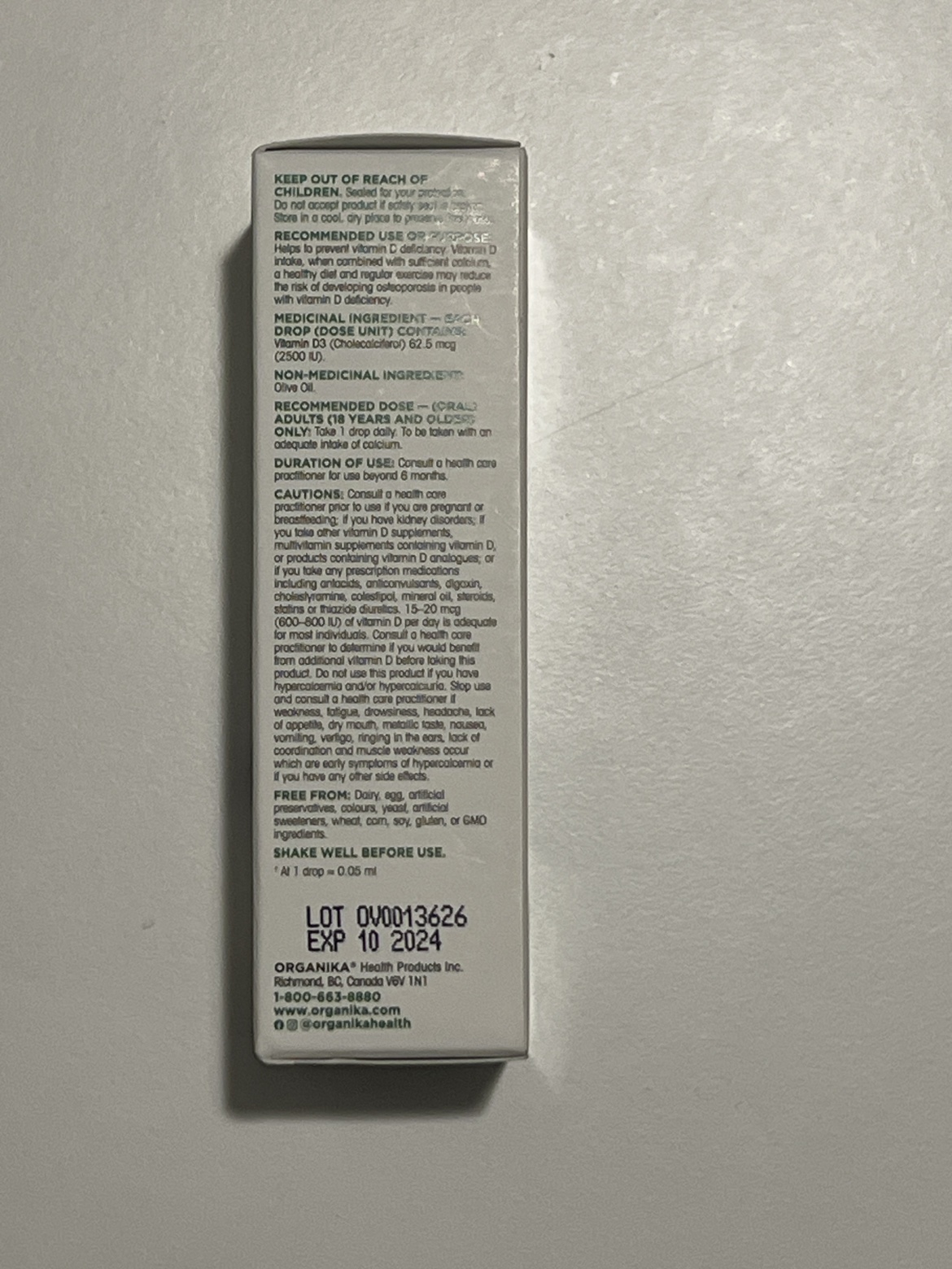 #Freecycle Vitamin D supplement (2500IU) image indicator(2)