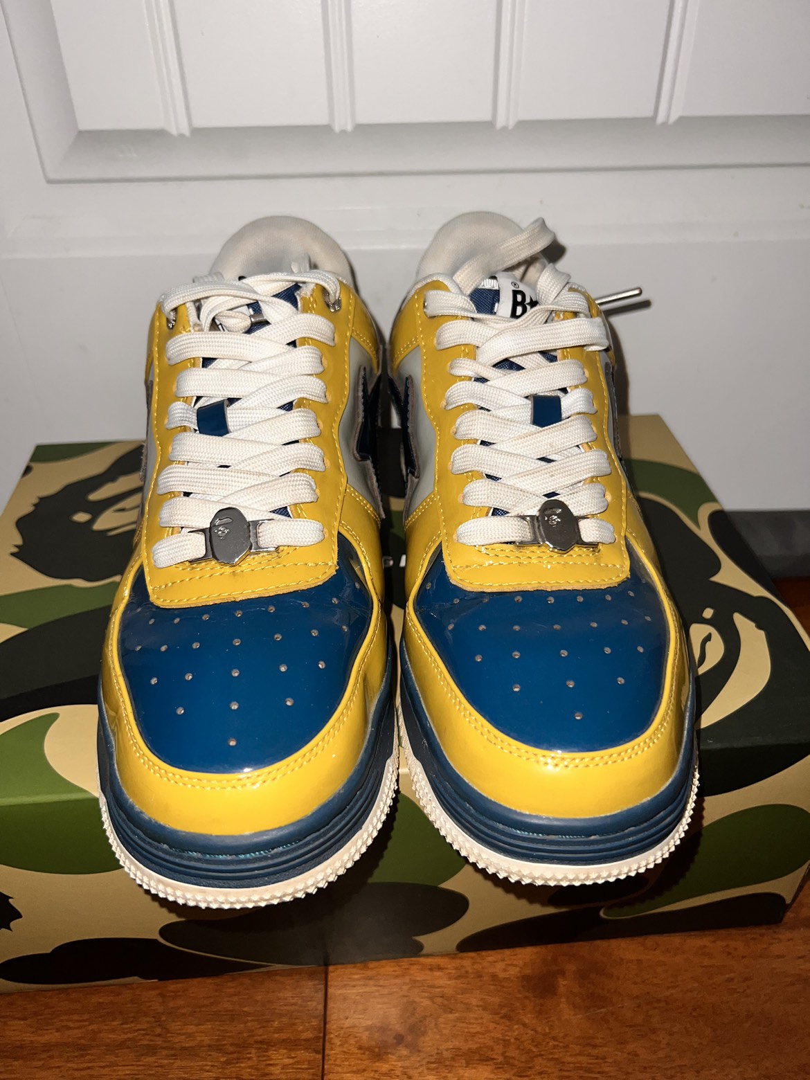 Bape Sta Nostalgic Blue Yellow image indicator(2)