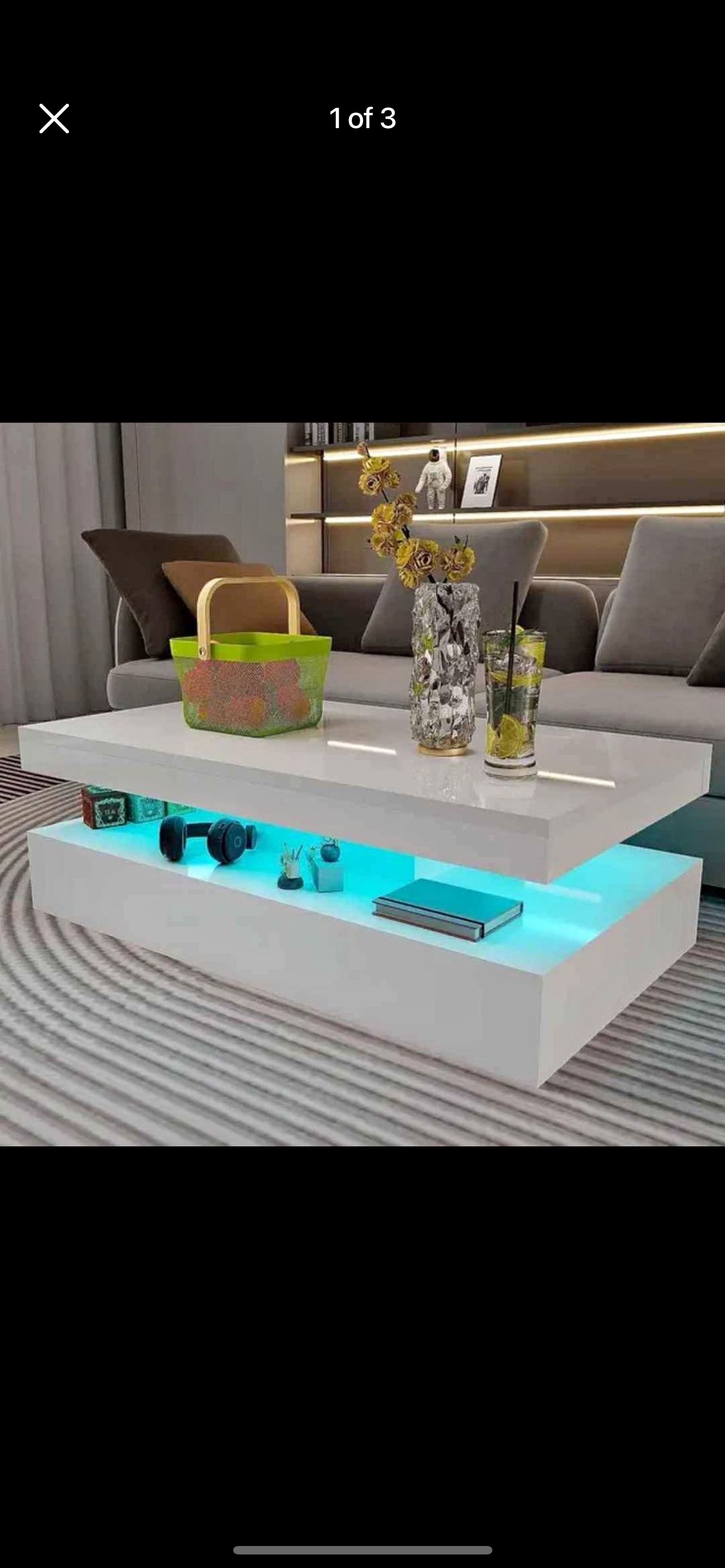 Coffee Table New with Lights in the box 📦