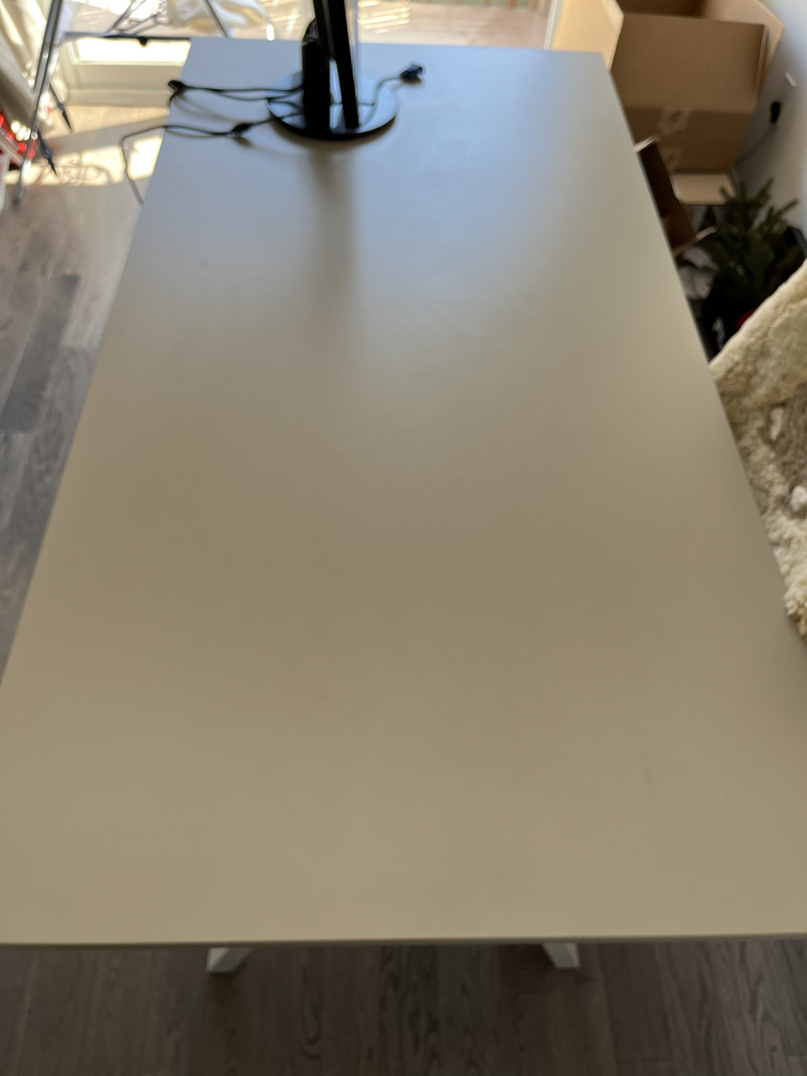 ikea TROTTEN desk(likely new)+chair