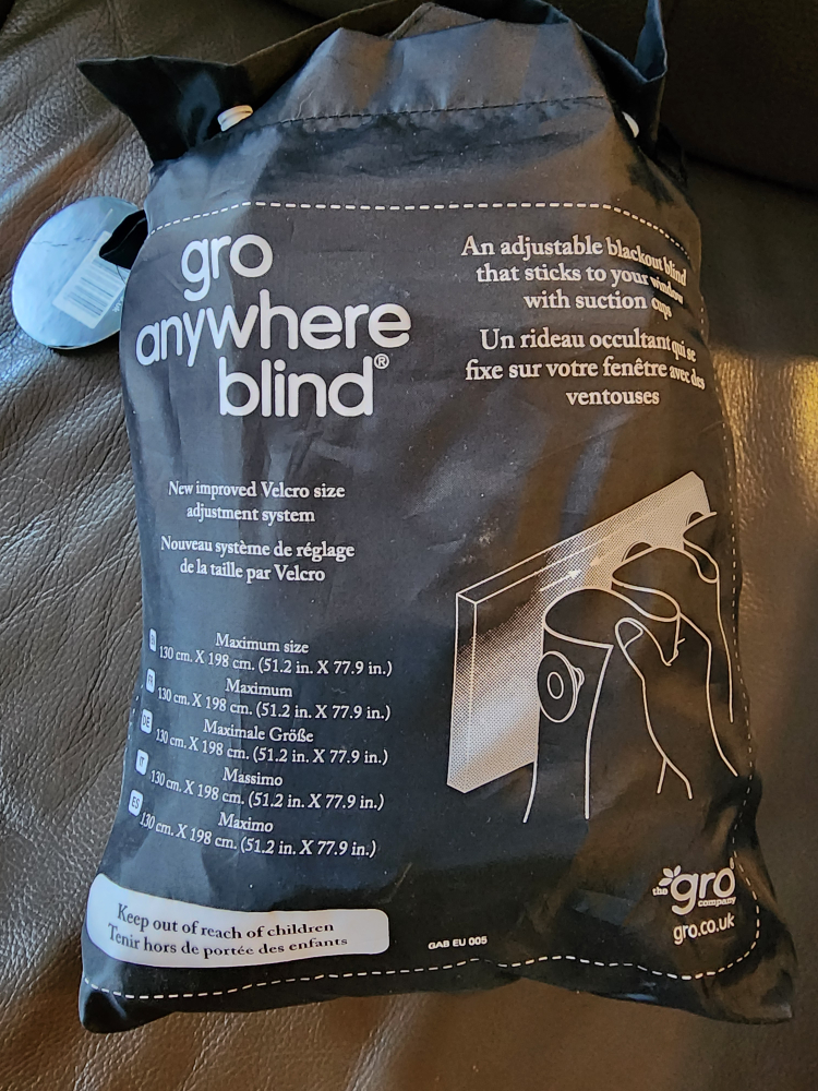 Gro-anywhere Portable Blackout Blind - photo 2