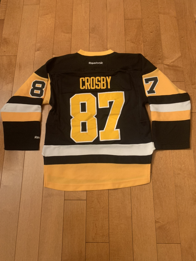 NHL #87 Sidney Crosby Reebok Jersey Size Youth S/M - photo 2