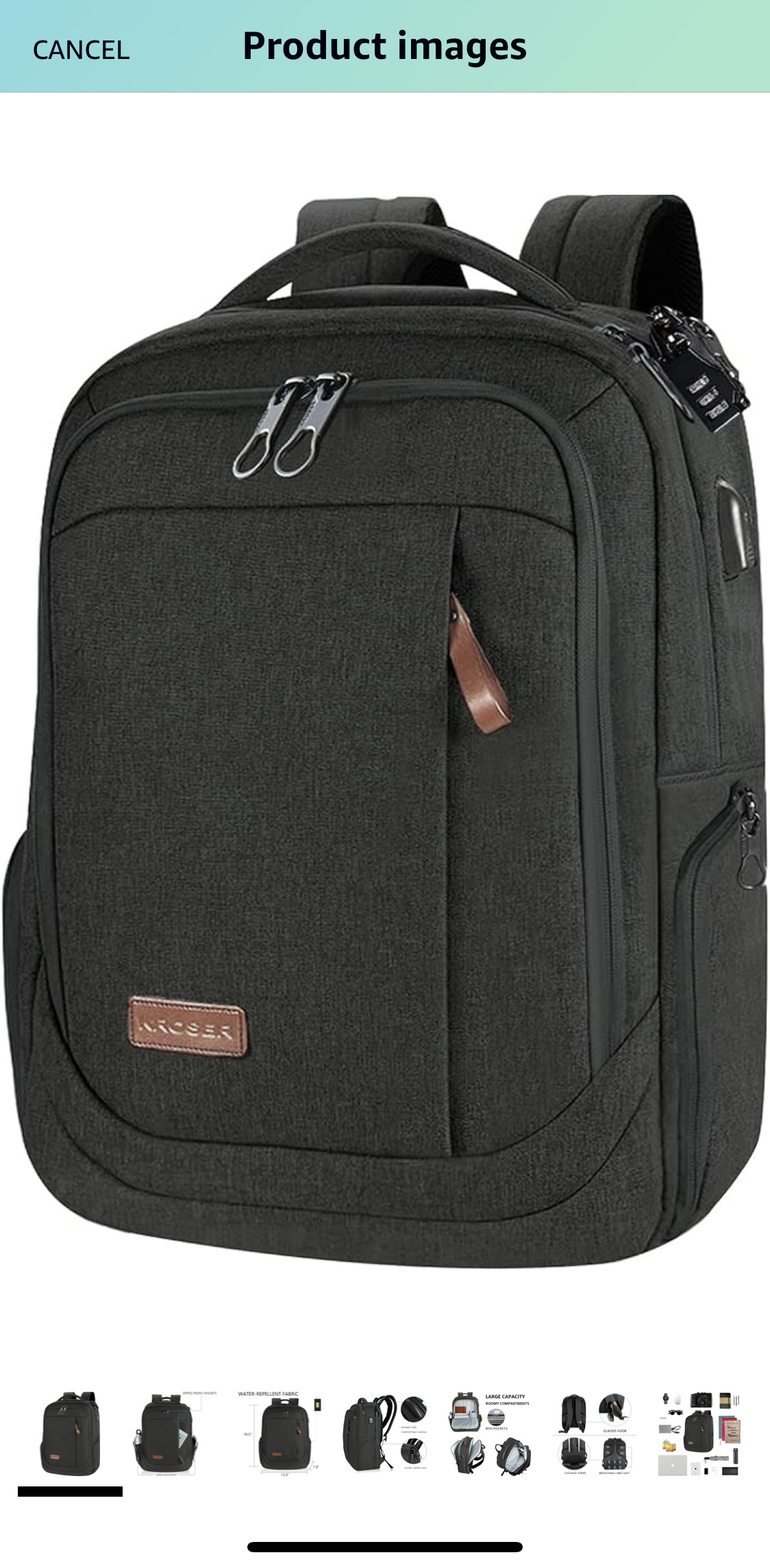 Kroser laptop bag