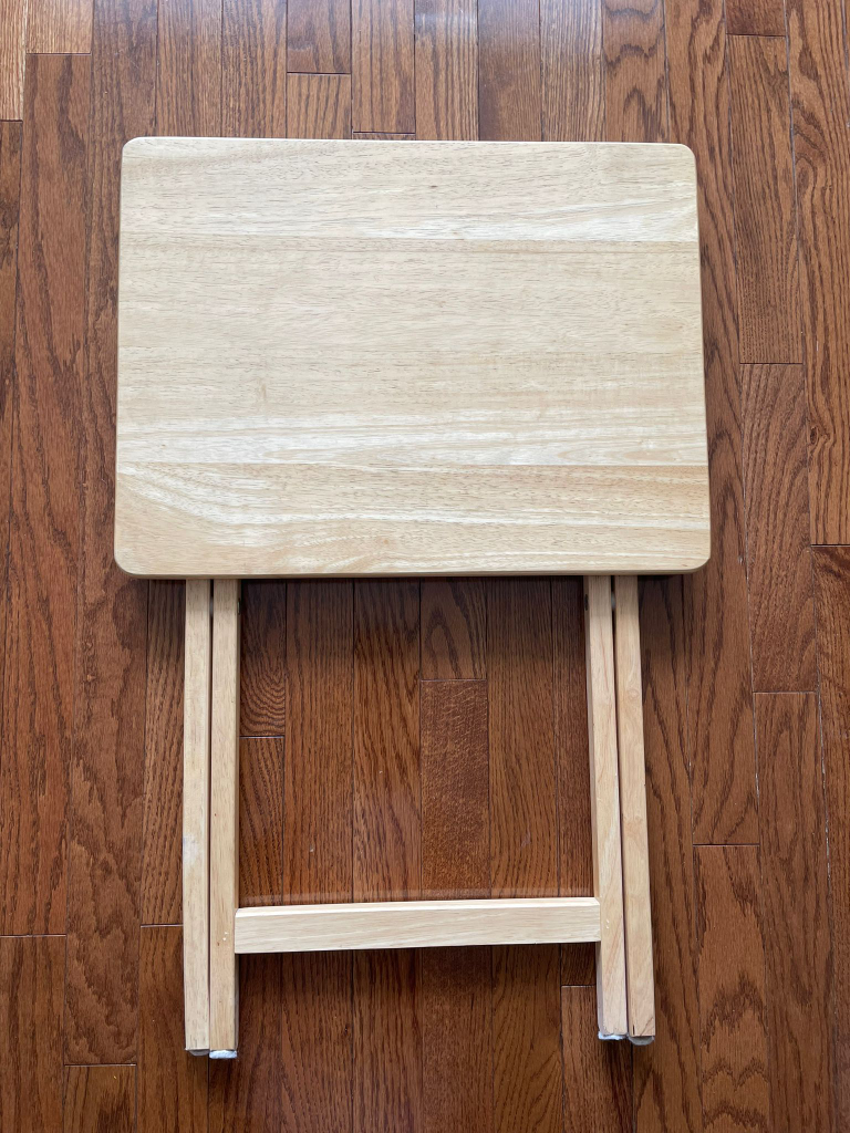 foldable wooden table - photo 3
