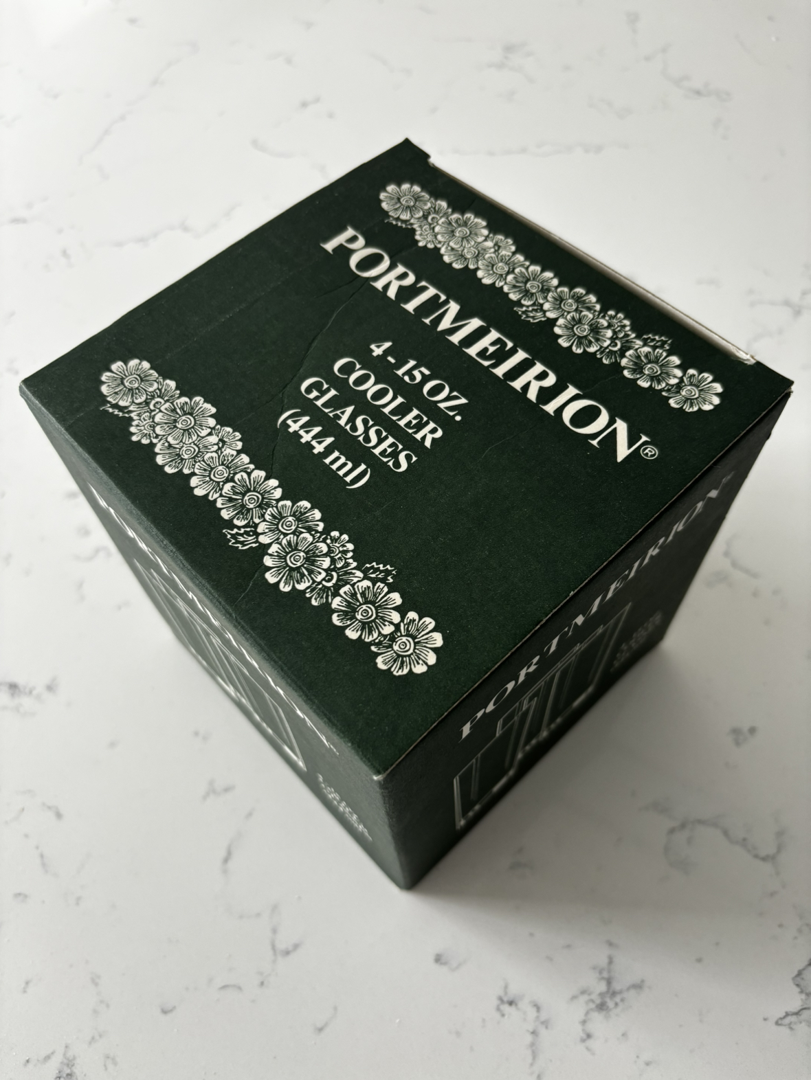 BRAND NEW - 4 Portmeirion glasses (15oz) image indicator(2)