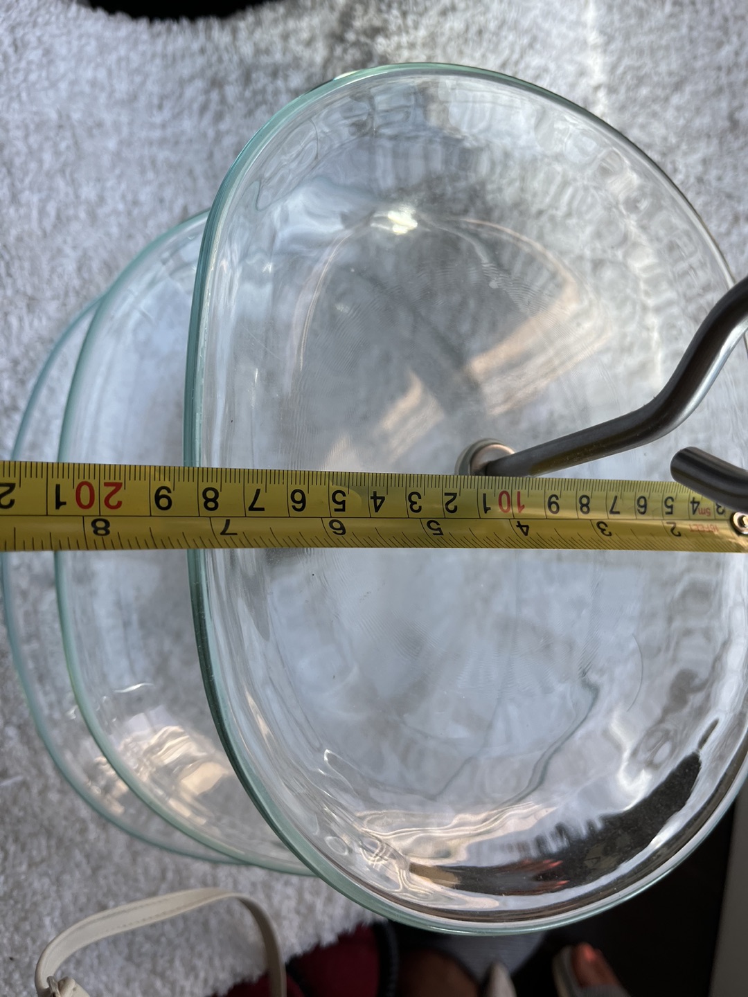 Glass 3-tier cake stand/display image indicator(8)