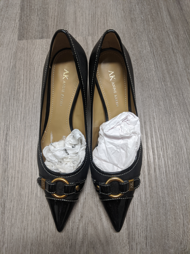 Anne Klein black heels