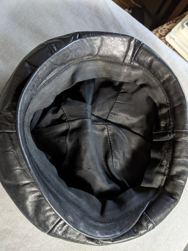 Wilson's vintage leather cap image indicator(4)