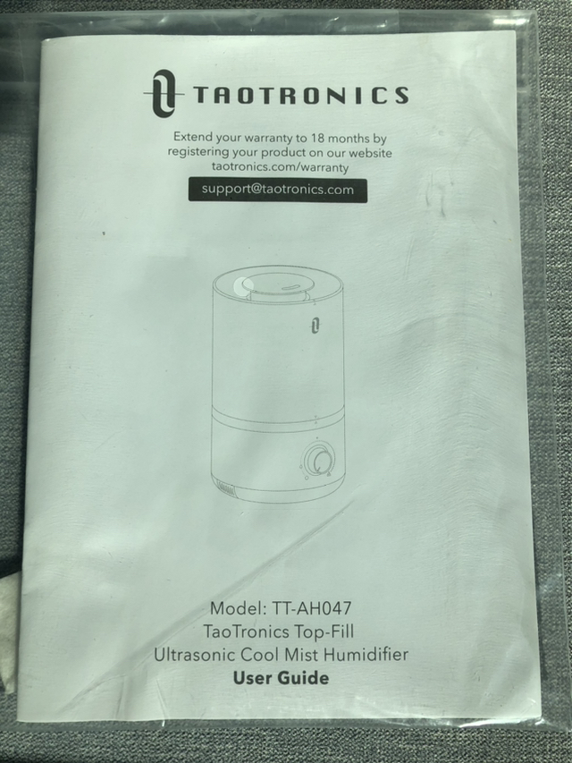 Humidifier Ultrasonic Cool Mist image indicator(5)