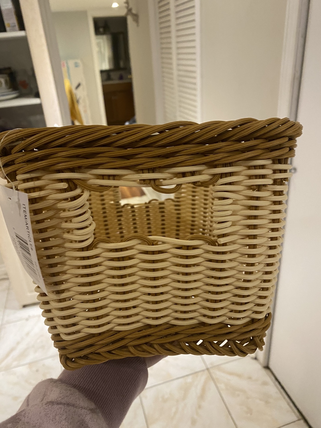 Wicker Basket #freecycle thumbnail