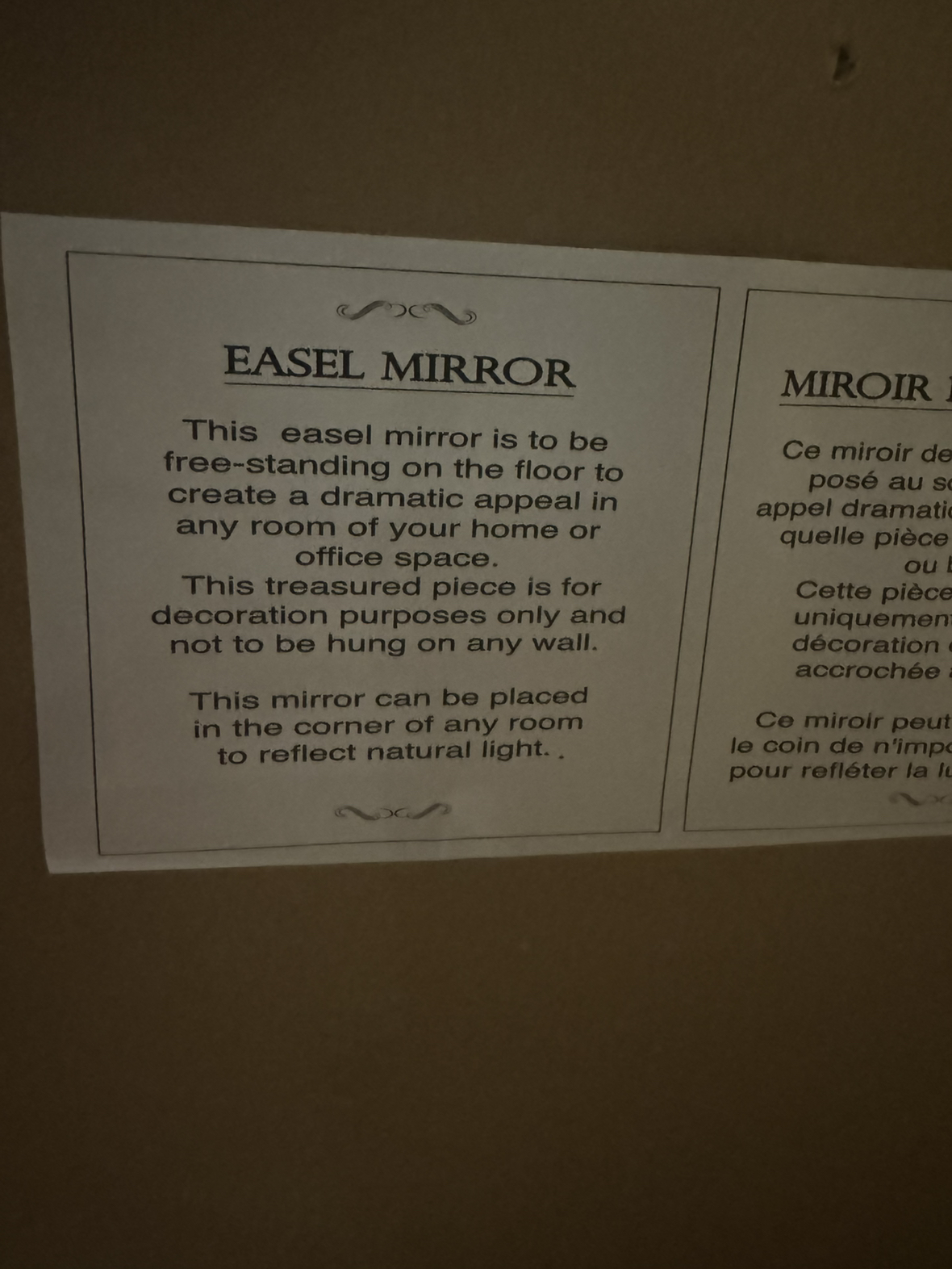 Standing Mirror - photo 3