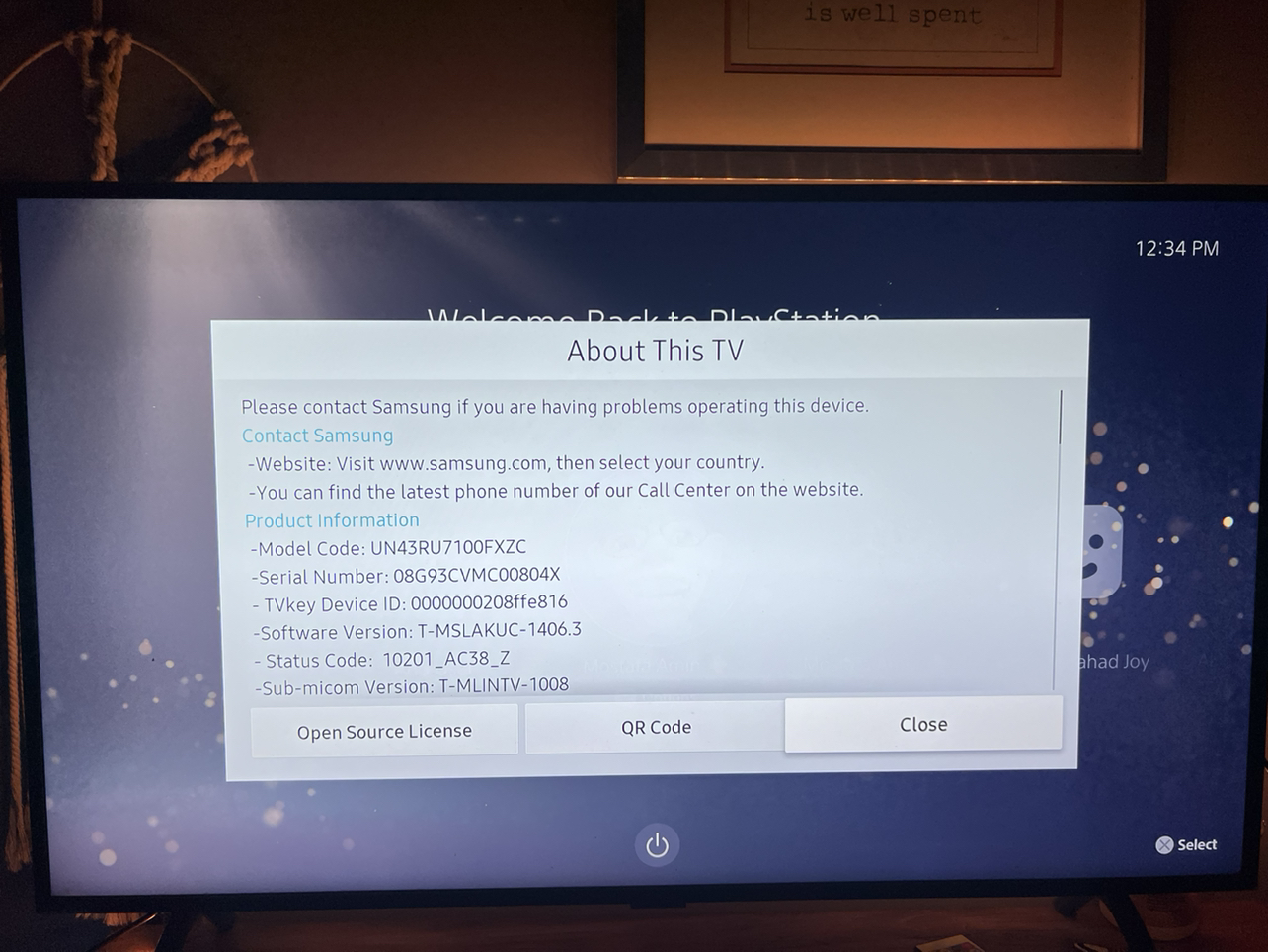 Samsung 43” 4K CRYSTAL Smart UHD TV - photo 3