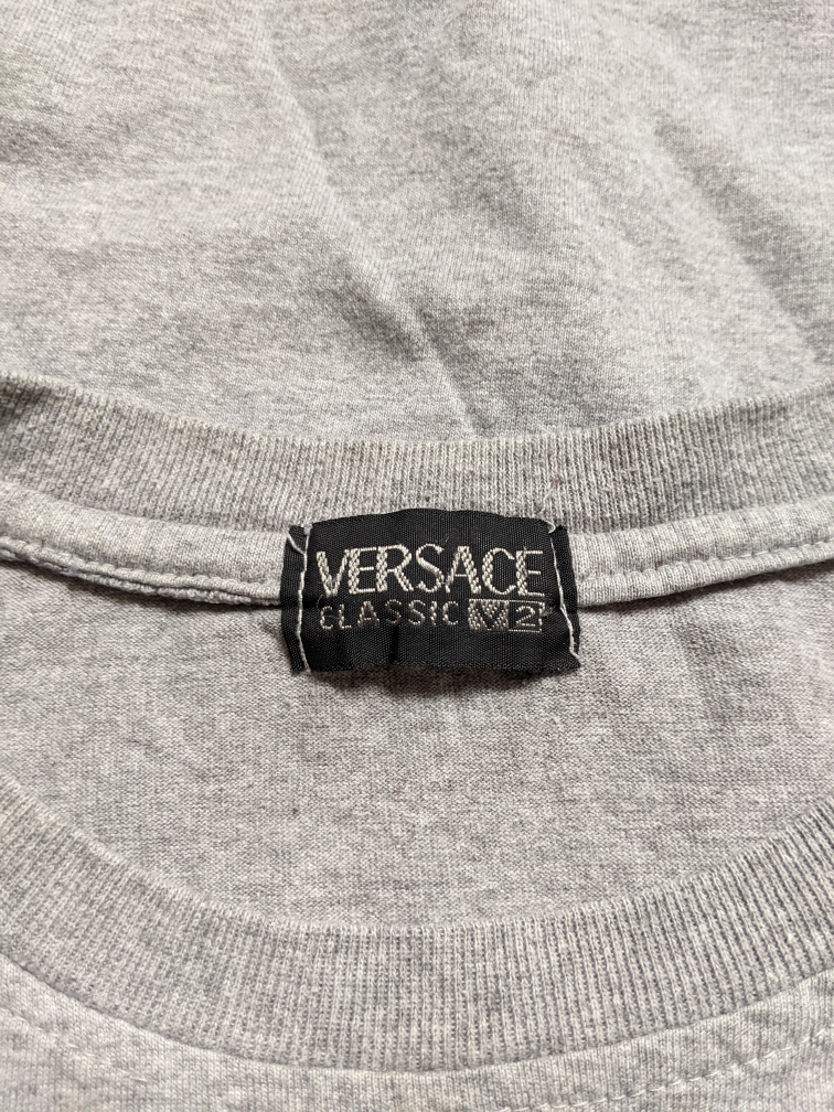 Versace Jeans Classic V2 Short Sleeve Grey Shirt Medium image indicator(3)