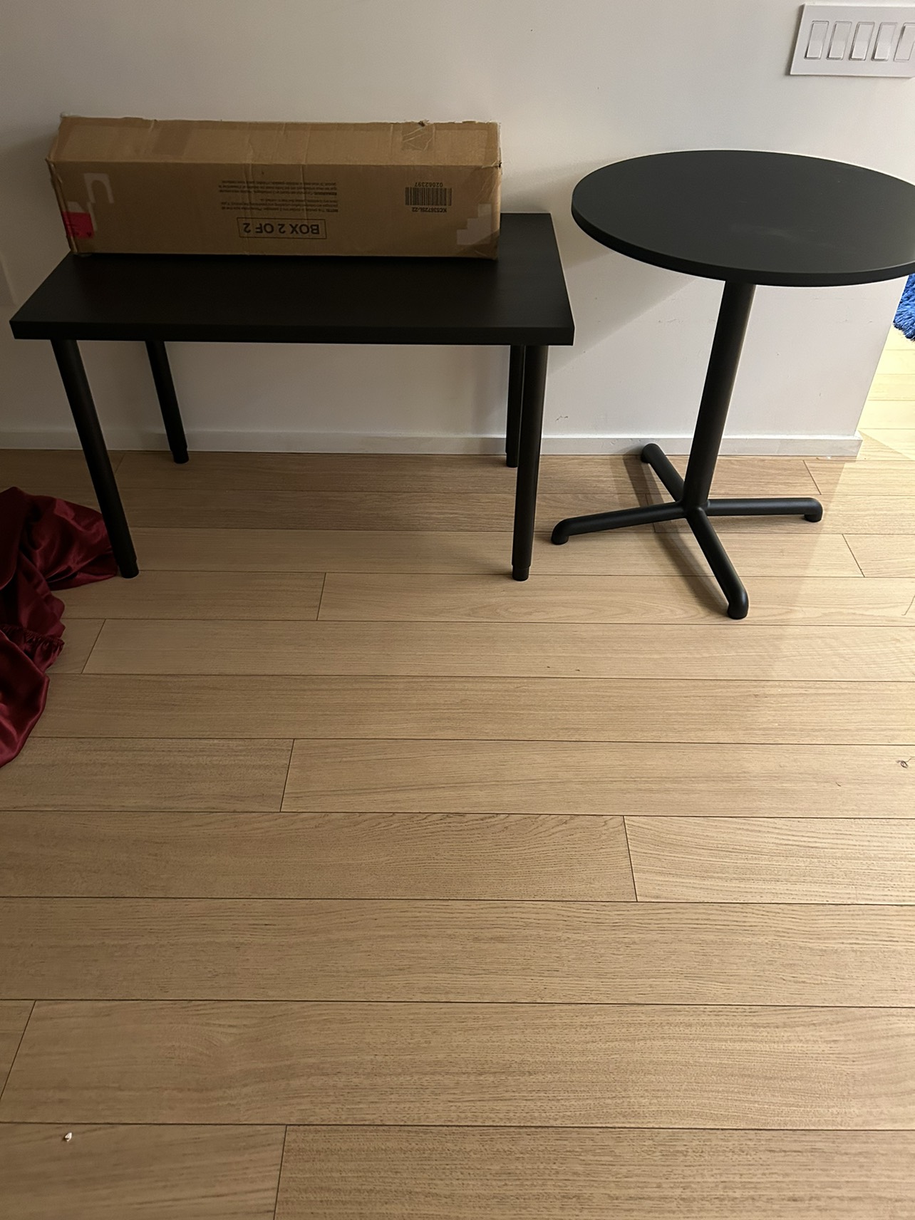 3 Tables + 2 chairs  (west elm)  & gold table decor - photo 2