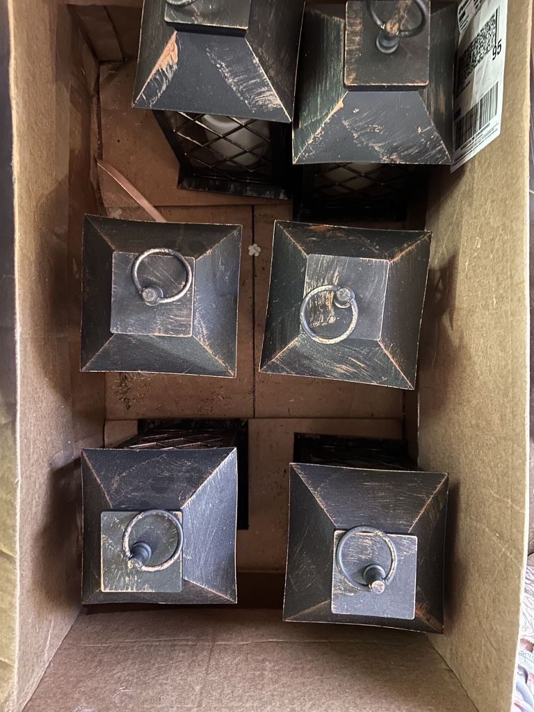 Rustic candle lantern battery - photo 2