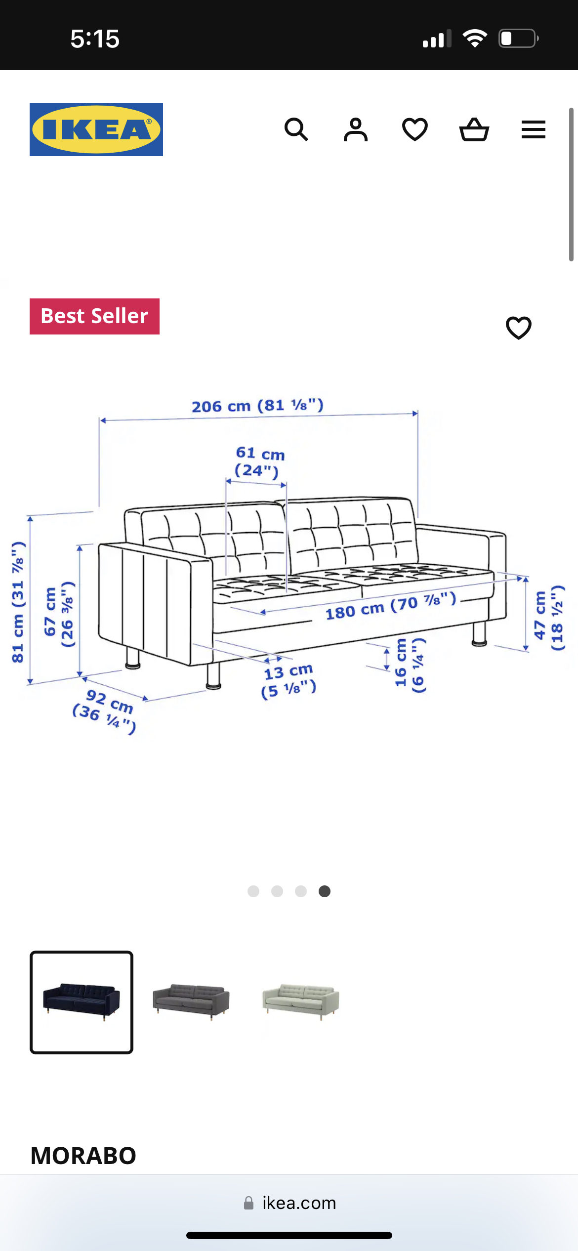Sofa from Ikea - photo 4