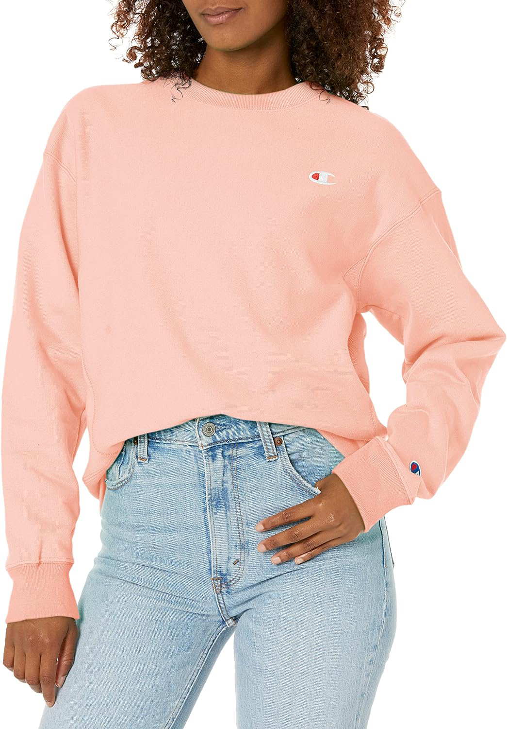 Champion Pink Reverse Weave Sweatshirt Size XS - photo 2