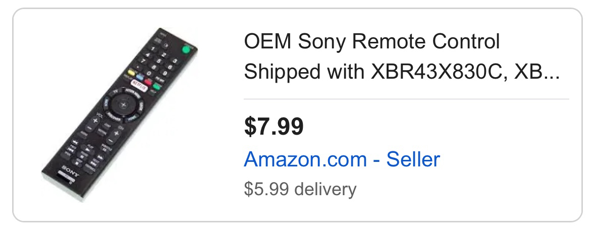 Sony 43" smart TV / 소니 43인치 스마트 티비 - photo 5