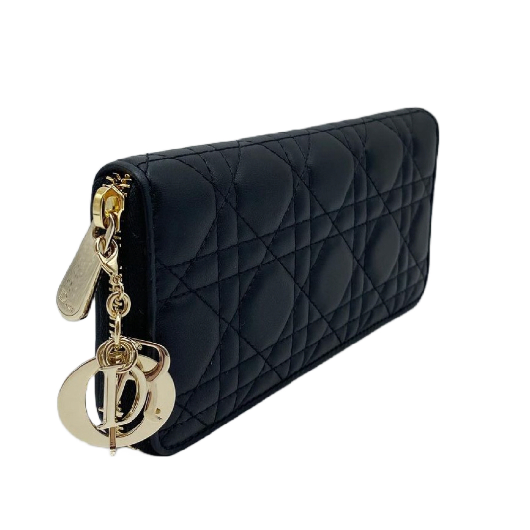 Lady Dior Cannage Wallet