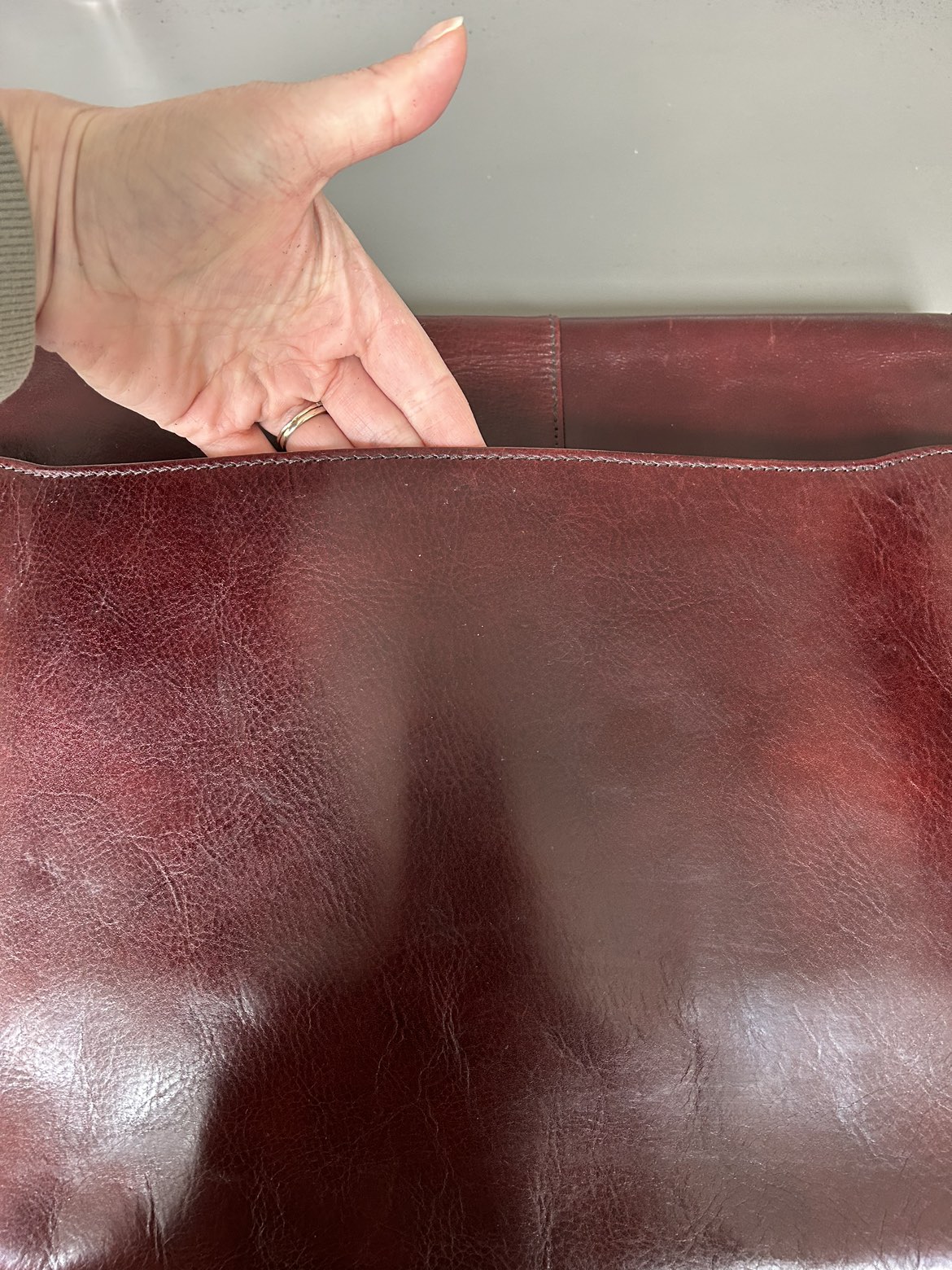 Authentic Bosca Briefcase *with key* image indicator(5)