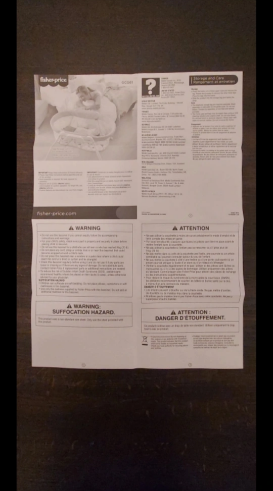 Baby Bassinet Fisher-Price Stow'n Go Bassinet image indicator(7)