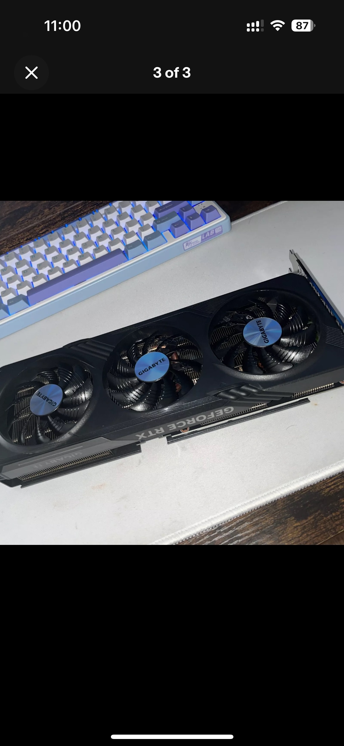 The Gigabyte RTX 4060 Windforce OC 8GB