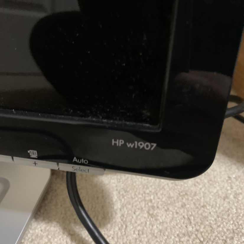 HP Pavilion w1907 19" Widescreen LCD Monitor image indicator(7)