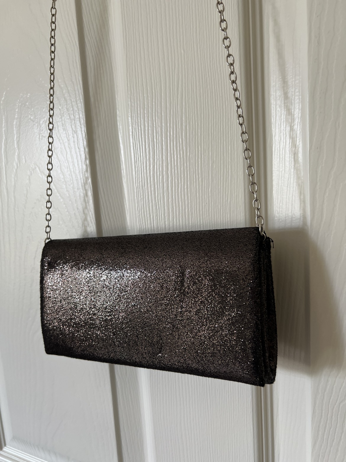 Evening Clutch Bag Handbag Purse- black