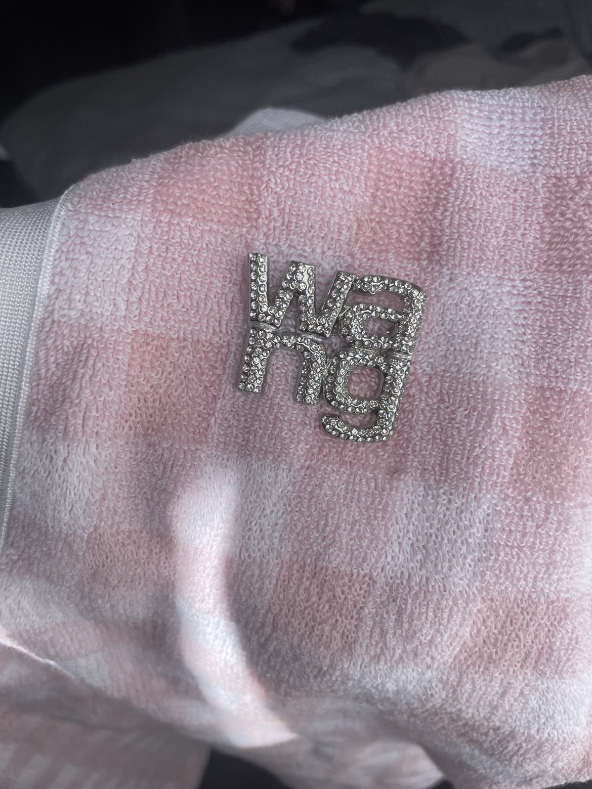 Alexander Wang Towel Gingham Polo Dress pink - photo 3