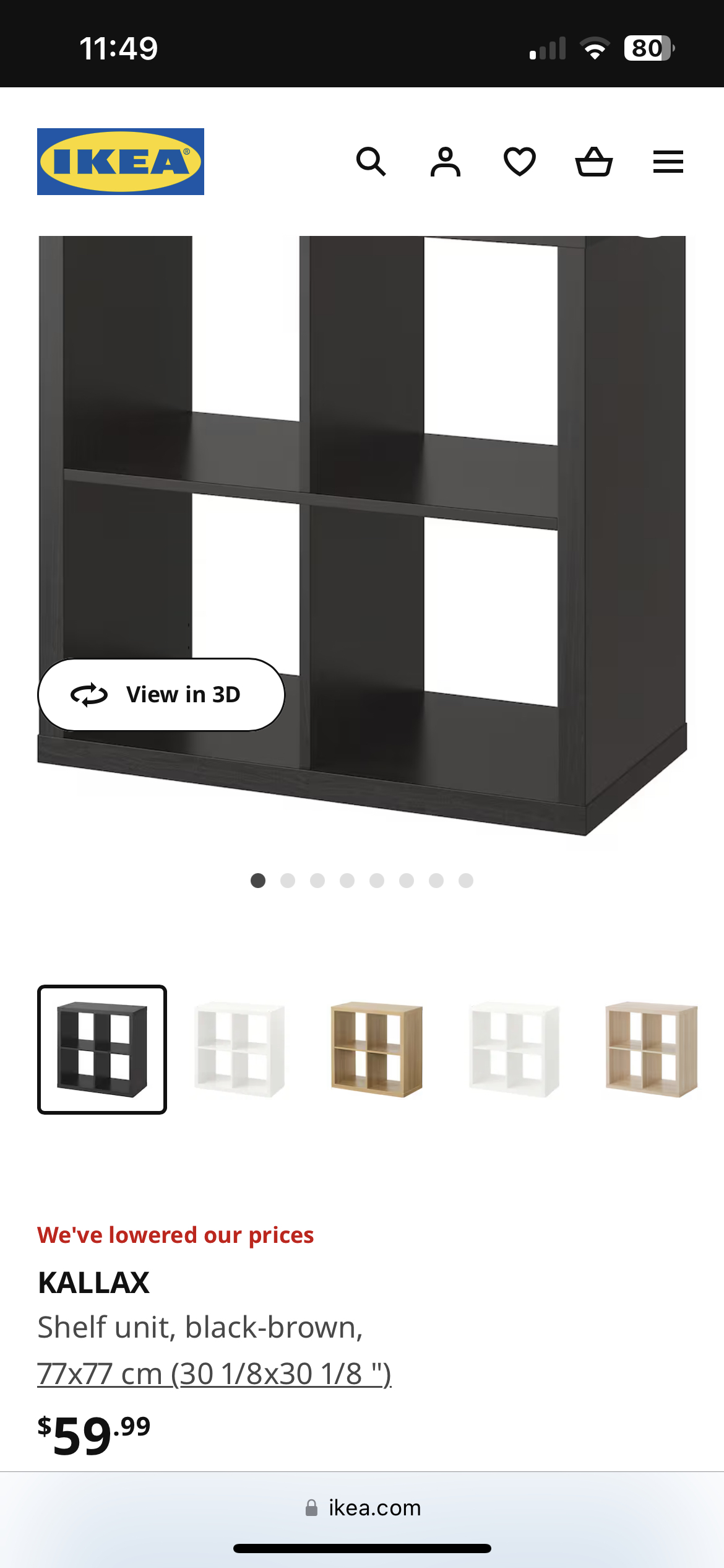 IKEA Kallax Shelves - 2 available - photo 3