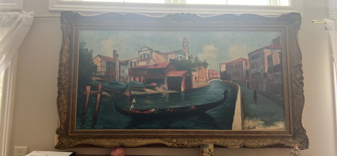 Real Painting of Venice ( pick up Richmondhill )
