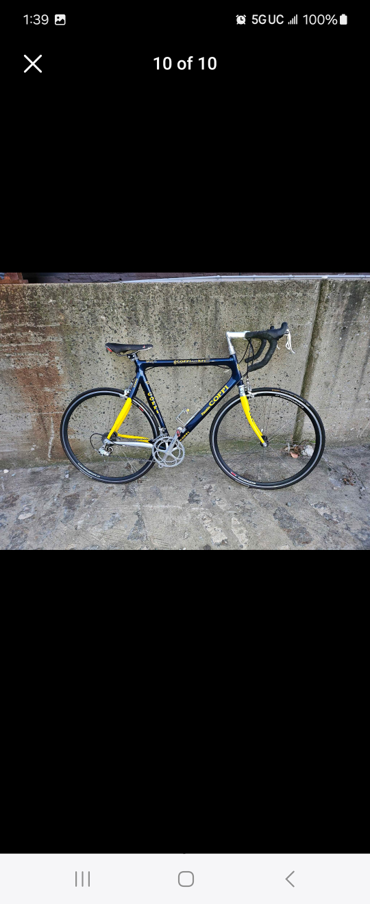 vintage limited coppi kf1 10 speed