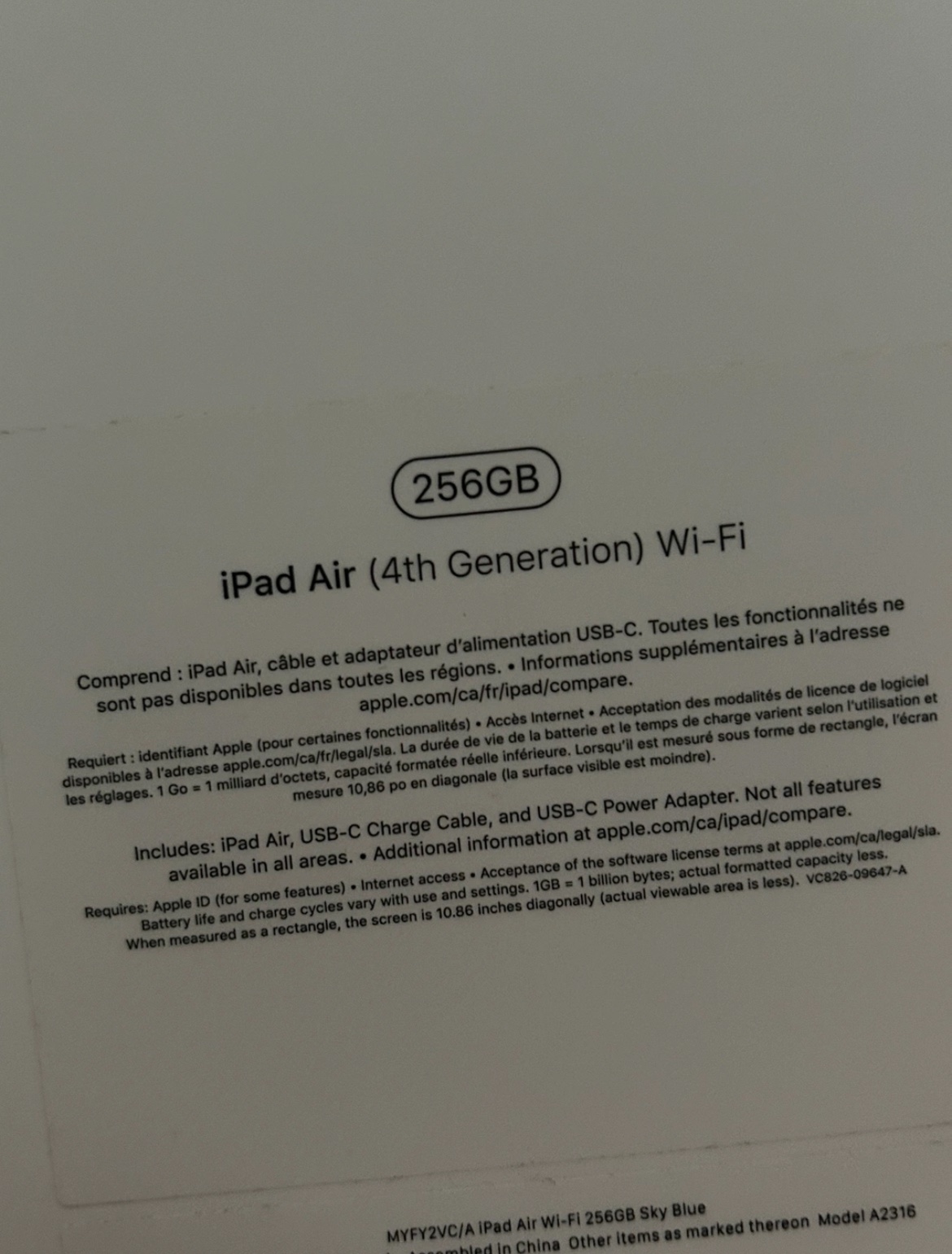 IPAD AIR - photo 3