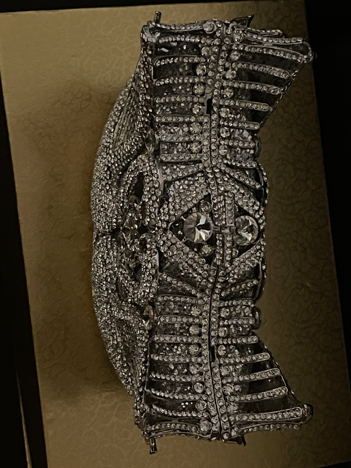 Vintage Rhinestone Swan  Purse New!! - photo 4