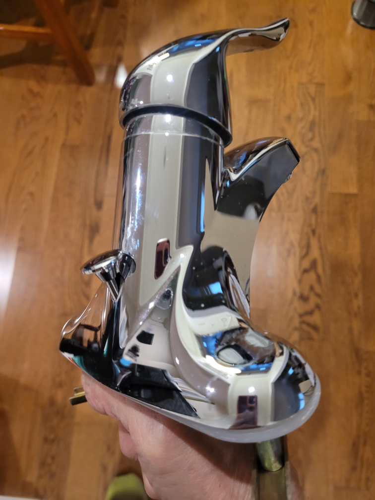 Moen Chrome Bathroom Faucet 4" Center for DIYers image indicator(4)