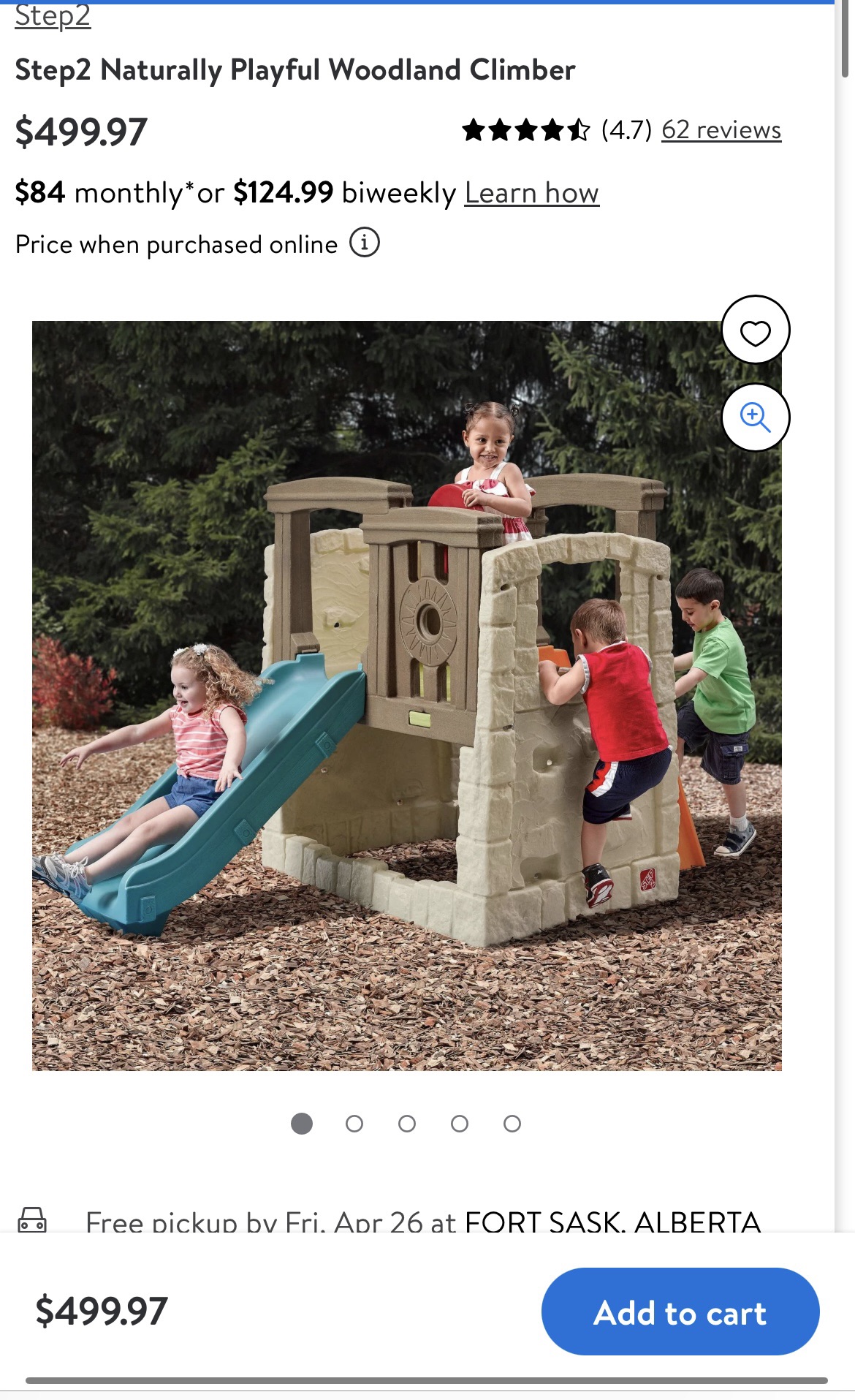 2 step kids play set and slide