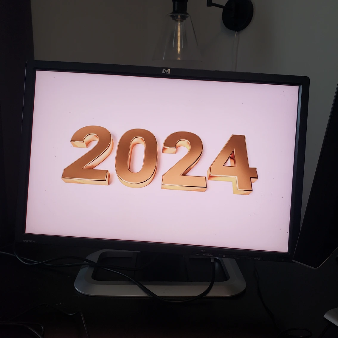 2 HP 24" Monitors-Free delivery image indicator(2)