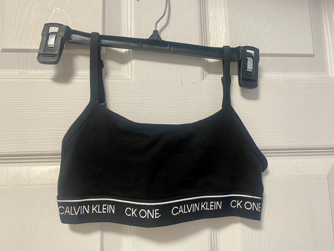 Calvin Klein Women’s CK One Cotton Unlined Bralette XS